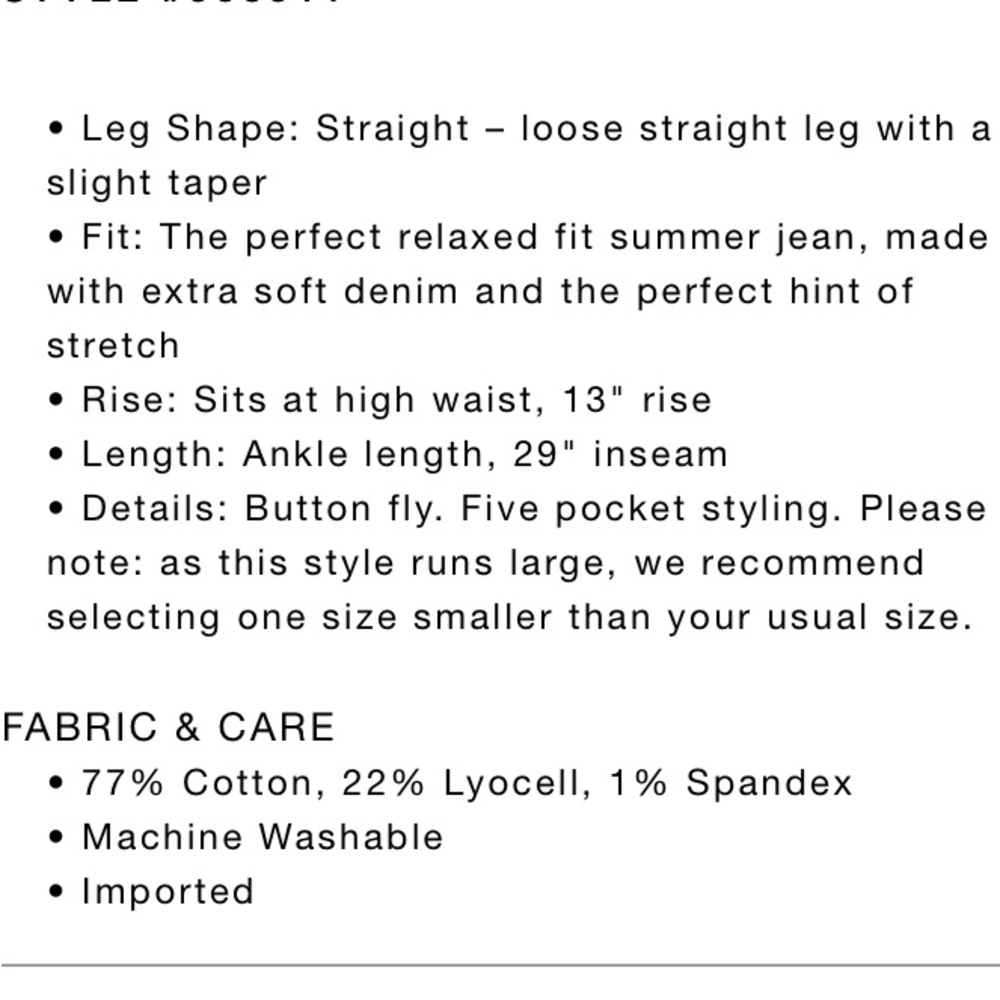 NEW LOFT The Curvy 90s Straight Leg Ankle Distressed Jean Light Indigo Size 25 - Picture 13 of 14